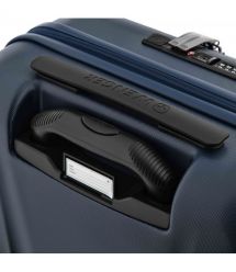 Wenger Валіза Wenger Skyon Hardside Carry-On, мала, з відсіком для н/б 16", полікарбонат, TSA, 4 колеса, розширення, USB, синій