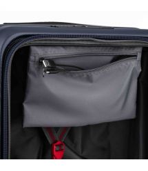 Wenger Валіза Wenger Skyon Hardside Carry-On, мала, з відсіком для н/б 16", полікарбонат, TSA, 4 колеса, розширення, USB, синій