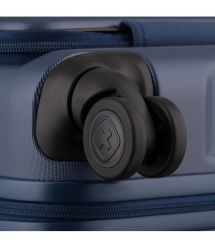 Wenger Валіза Wenger Skyon Hardside Carry-On, мала, з відсіком для н/б 16", полікарбонат, TSA, 4 колеса, розширення, USB, синій