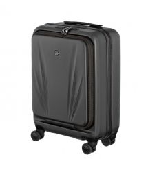 Wenger Валіза Wenger Skyon Hardside Carry-On, мала, з відсіком для н/б 16", полікарбонат, TSA, 4 колеса, розширення, USB, сірий