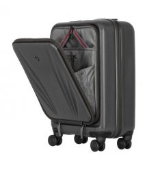 Wenger Валіза Wenger Skyon Hardside Carry-On, мала, з відсіком для н/б 16", полікарбонат, TSA, 4 колеса, розширення, USB, сірий