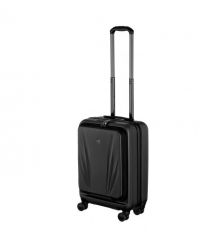 Wenger Валіза Wenger Skyon Hardside Carry-On, мала, з відсіком для н/б 16", полікарбонат, TSA, 4 колеса, розширення, USB, чорний