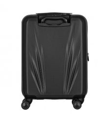 Wenger Валіза Wenger Skyon Hardside Carry-On, мала, з відсіком для н/б 16", полікарбонат, TSA, 4 колеса, розширення, USB, чорний