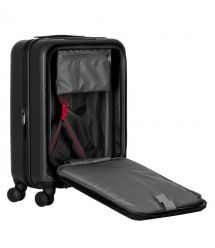 Wenger Валіза Wenger Skyon Hardside Carry-On, мала, з відсіком для н/б 16", полікарбонат, TSA, 4 колеса, розширення, USB, чорний