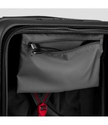 Wenger Валіза Wenger Skyon Hardside Carry-On, мала, з відсіком для н/б 16", полікарбонат, TSA, 4 колеса, розширення, USB, чорний
