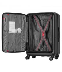 Wenger Набір валіз Wenger Amplix Hardside, полікарбонат, (S+M+L), TSA, 4 колеса, EXP, чорний