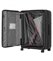 Wenger Набір валіз Wenger Amplix Hardside, полікарбонат, (S+M+L), TSA, 4 колеса, EXP, чорний