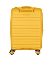 2E Чемодан, Aero, полипропилен, малый, 35/44 л, TSA, 4 колеса, EXP, янтарно-желтый