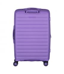 2E Чемодан, Aero, полипропилен, средний, 63/78 л, TSA, 4 колеса, EXP, лавандовый