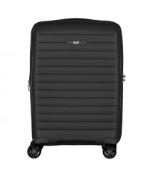 2E Чемодан, Aero, полипропилен, малый, 35/44 л, TSA, 4 колеса, EXP, черный