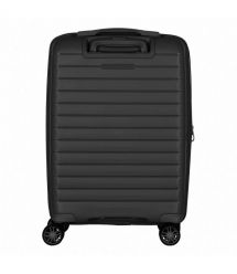 2E Чемодан, Aero, полипропилен, малый, 35/44 л, TSA, 4 колеса, EXP, черный