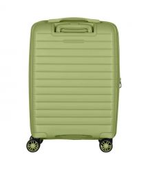 2E Чемодан, Aero, полипропилен, малый, 35/44 л, TSA, 4 колеса, EXP, оливково-зеленый