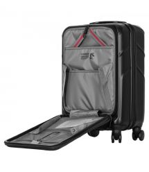 Wenger Набір валіз Wenger Amplix Hardside, полікарбонат, (S+M), TSA, 4 колеса, EXP, чорний