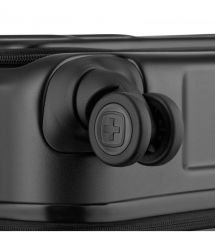 Wenger Набір валіз Wenger Amplix Hardside, полікарбонат, (S+M), TSA, 4 колеса, EXP, чорний