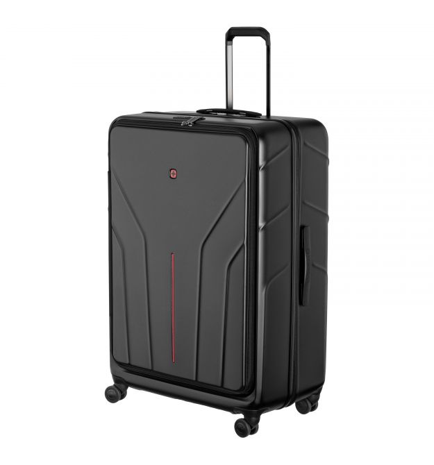 Wenger Валіза Wenger Amplix Hardside Large, велика, полікарбонат, TSA, 4 колеса, розширення, чорний