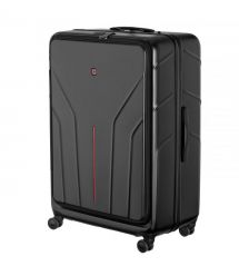 Wenger Валіза Wenger Amplix Hardside Large, велика, полікарбонат, TSA, 4 колеса, розширення, чорний