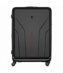 Wenger Валіза Wenger Amplix Hardside Large, велика, полікарбонат, TSA, 4 колеса, розширення, чорний