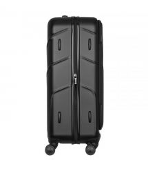 Wenger Валіза Wenger Amplix Hardside Medium, середня, полікарбонат, TSA, 4 колеса, розширення, чорний