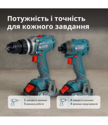 Könner & Söhnen Набор из двух аккумуляторных инструментов KS IDISD 20V SET 2 20В дре