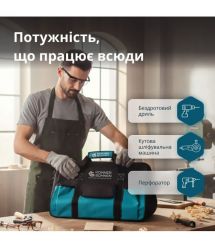 Könner & Söhnen Набор из трех аккумуляторных инструментов KS RHAGD 20V SET 3 20В дре