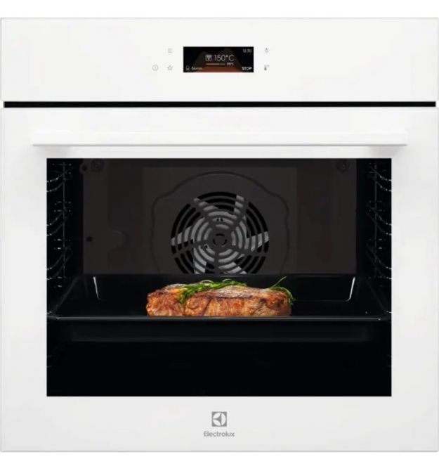 Electrolux Electrolux oven electrical, 72l, A+, display, convection, telescopic rails, white