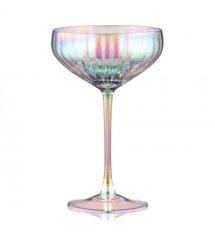 ARDESTO Набор бокалов для шампанского Black Mars 310мл, 2шт, стекло, прозрачный