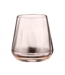 ARDESTO Набор стаканов низких Black Mars 420мл, 2шт, стекло, золотистый