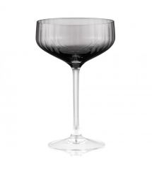 ARDESTO Набор бокалов для шампанского Black Mars 330мл, 2шт, стекло, серый