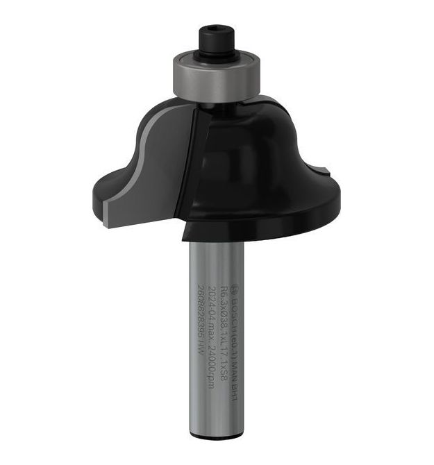 Bosch Фреза профільна B Bosch Professional Std S8 R6.3 B12.7 L17