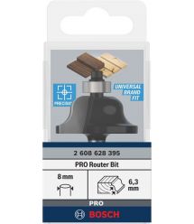 Bosch Фреза профільна B Bosch Professional Std S8 R6.3 B12.7 L17