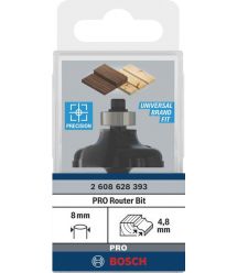 Bosch Фреза профільна А Bosch Professional Std S8 R4.8 B11 L14.3