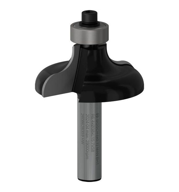 Bosch Фреза профільна G Bosch Professional Std S8 R6.35 D38 L15.7