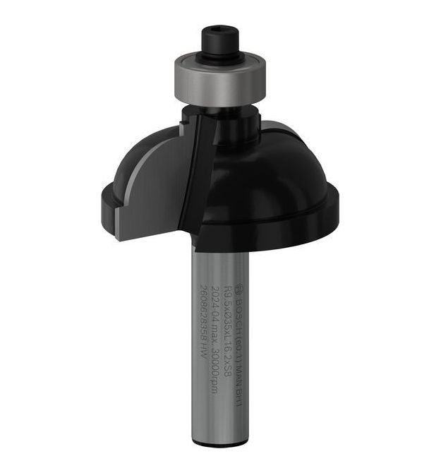 Bosch Фреза профільна F Bosch Professional Std S8 R9.5 D35 L16.2