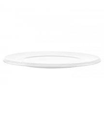 ARDESTO Тарелка десертная Ancona, 20см, фарфор, белый