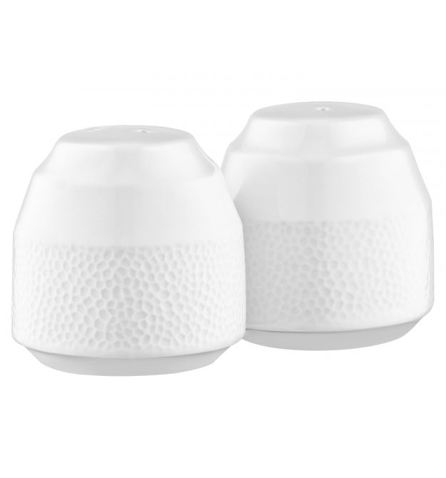 ARDESTO Набор для соли и перца Ancona, 2 предмета, 5.4х5.5см, фарфор, белый