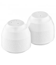 ARDESTO Набор для соли и перца Ancona, 2 предмета, 5.4х5.5см, фарфор, белый