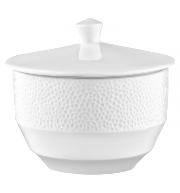 ARDESTO Сахарница Ancona, 10х9.2см, 220мл, фарфор, белый