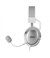 2E Gaming Гарнитура игровая HG355, 7.1, mini-jack/dual 3.5мм/USB-A, 1.5/1.5/0.2м, белый