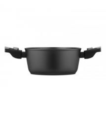 ARDESTO Кастрюля со стеклянной крышкой Gemini Bari, 2.5л, алюминий, черный