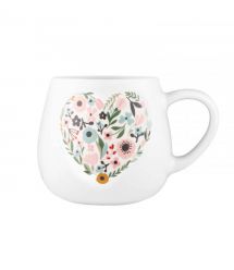 ARDESTO Чашка Love, 390мл, фарфор, многоцветный
