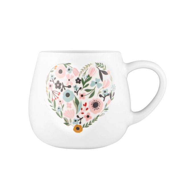 ARDESTO Чашка Love, 390мл, фарфор, многоцветный