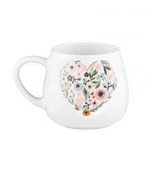 ARDESTO Чашка Love, 390мл, фарфор, многоцветный