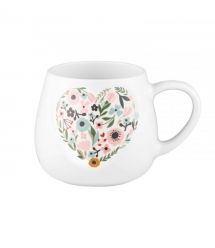 ARDESTO Чашка Love, 390мл, фарфор, многоцветный