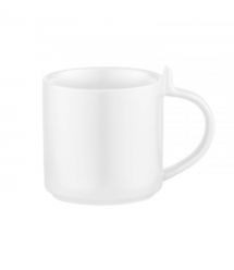 ARDESTO Набор чашки с блюдцем, 250мл, фарфор, белый