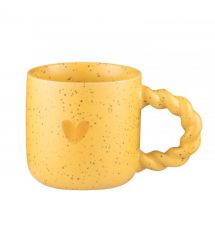 ARDESTO Чашка My heart, 300мл, керамика, желтый