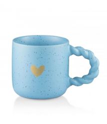 ARDESTO Чашка My heart, 300мл, керамика, голубой