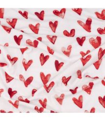 ARDESTO Плед Flannel 160х200см, 100% полиэстер, сердечки