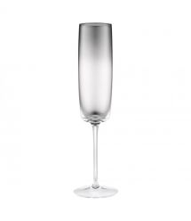 ARDESTO Набор бокалов для шампанского Black Mars 270мл, 2шт, стекло, серый