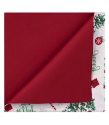 ARDESTO Скатерть Christmas Gingerbread 120х140см, 100% полиэстер, красный...