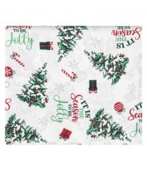 ARDESTO Скатерть Christmas Tree 120х140см, 100% полиэстер, зеленый